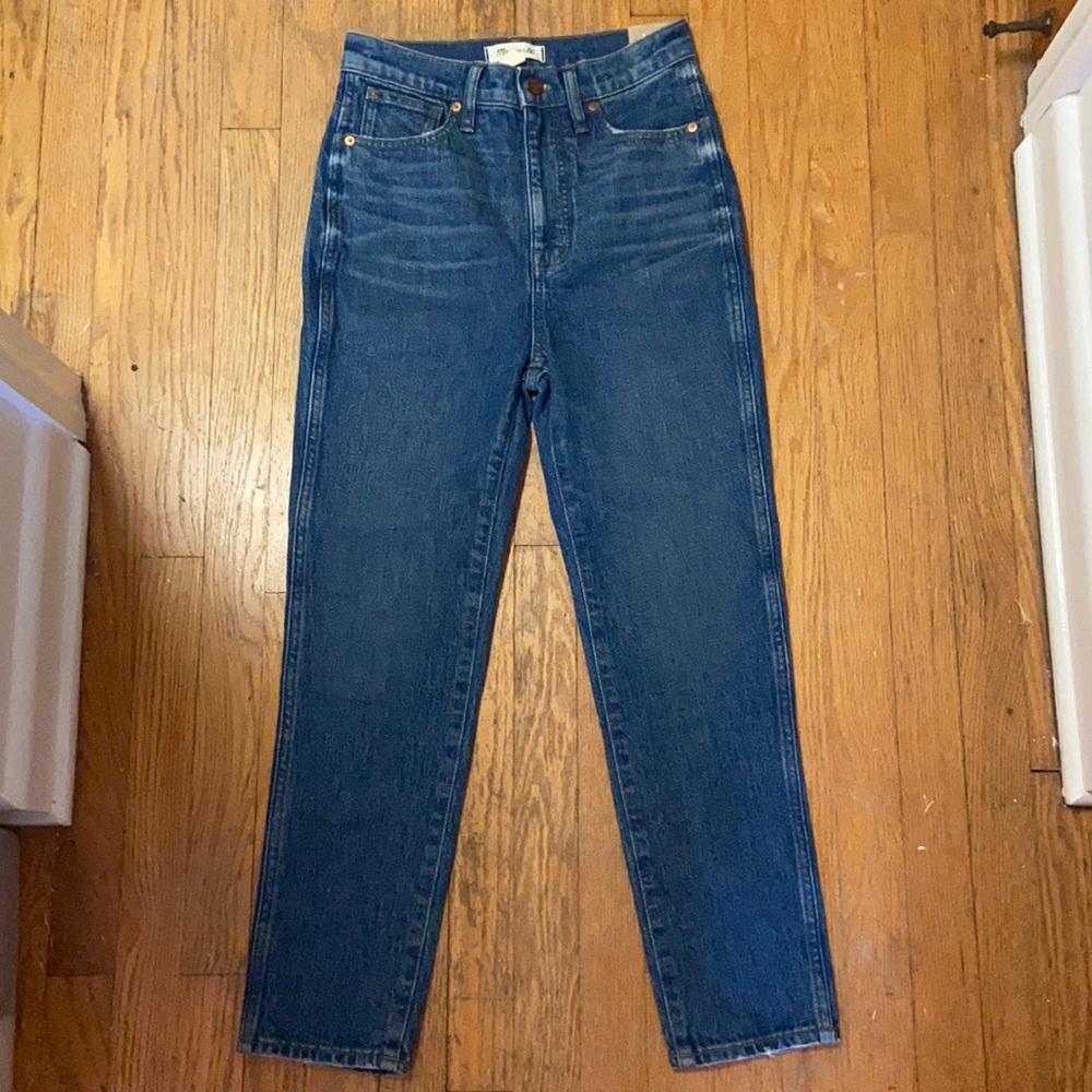 Madewell Stovepipe Jeans (Kline Wash)